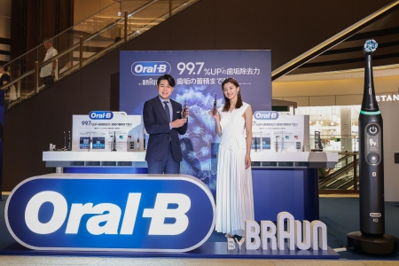 P&G「Oral-B by  Braun」がポップアップストアを展開、最新技術搭載「10」を発売