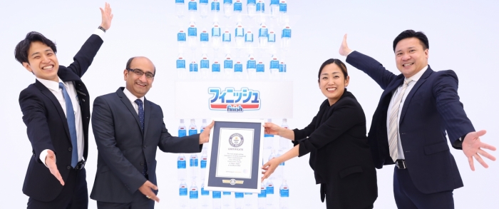 レキットベンキーザー・ジャパン「フィニッシュ」がギネス世界記録を達成