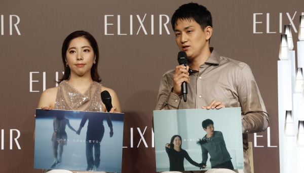 【資生堂「エリクシール」新ブランドムービー】”りくりゅう”のメッセージで構成